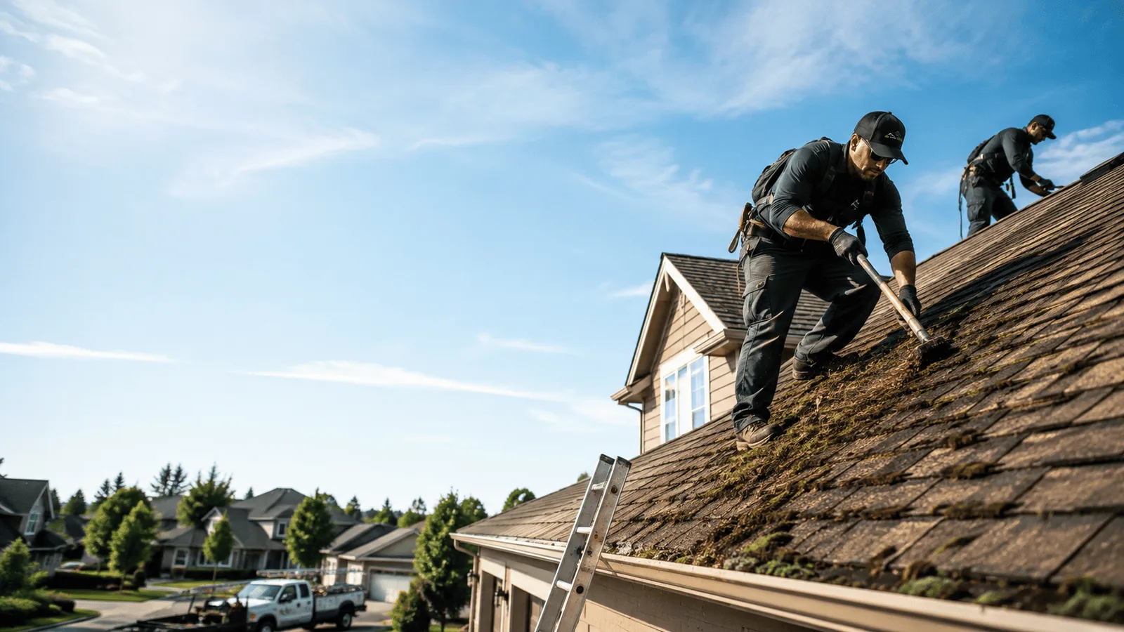 Roof Moss Removal in Shingle Springs, CA near me